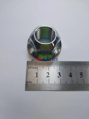 Гайка 16х1,5мм самоконтрящаяся, оцинкованная DIN 6927 (DIN EN ISO 7044)