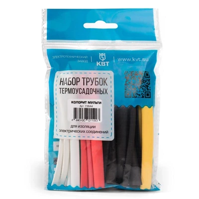 Набор термоусадочных трубок Колорит Мульти арт. 73644