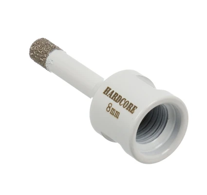 Коронка 8мм алмазная по керамограниту для УШМ Hardcore арт. 155008