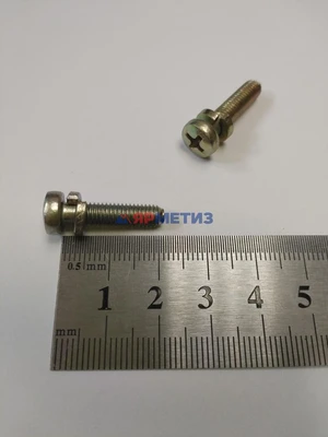 Винт 5х20мм карбюратора с гровером арт. 21010-1107894-018