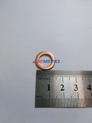 Шайба 10х16х1,5мм медная (555)