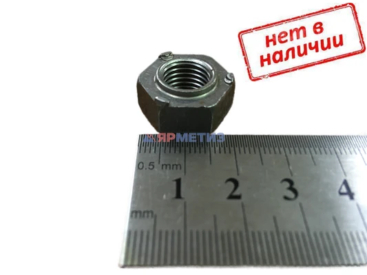 Гайка 7/16'' ремней безопасности (приварная) арт. 00001-0040995-008