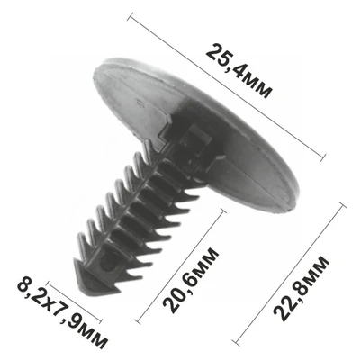 Клипса С431 (ёрш)