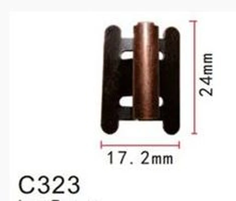 Клипса С323 держатель металлическая