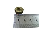 Гайка 10х1,25мм латунная приемной трубы низкая (302/4) арт. 00001-0021647-409