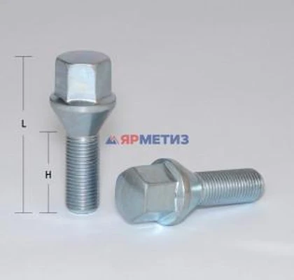 Болт колесный 12х1,25х67/40,5 ключ 17 мм конус арт. H-803 / JN-803
