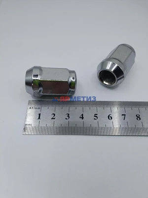 Гайка 12х1,25х35мм (ключ 19мм), конус закрытая арт. JN-206