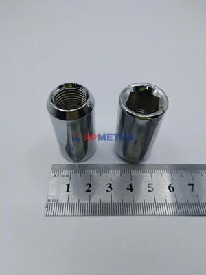 Гайка 14х1,5х37мм внутренний шестигранник конус открытая арт. 98-0219