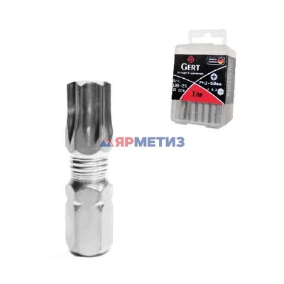 Бита T30х25мм Torx Taf GERT арт. 254-30