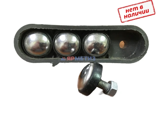 Болт декор номера (комплект 4 шт.) хром