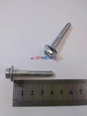 Болт 6х40мм с фланцем, заглушки блока цилиндров арт. 21110-1003286-008