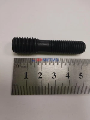 Шпилька 10/12х1,5х35мм ремонтная приемной трубы Волга арт. 291800-рем.