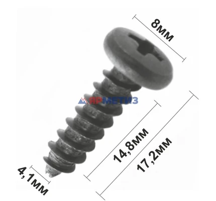 Саморез 4,1х14,8мм крест арт. Н2054