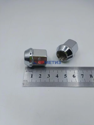 Гайка 1/2''-20 высота 25мм конус, ключ 19мм (1804)