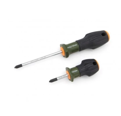 Отвертка Ph2х38мм крестовая 2-компонентная ручка Дело Техники арт. 722022
