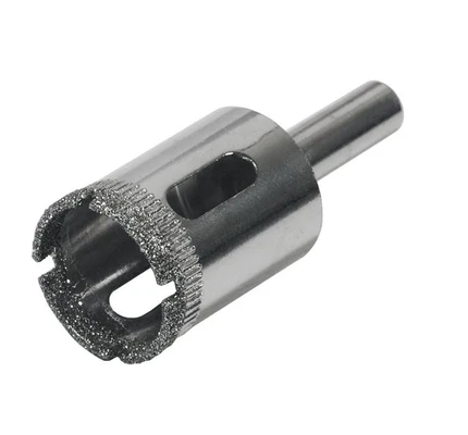 Сверло 25х55мм кольцевое по стеклу и плитке арт. 35612