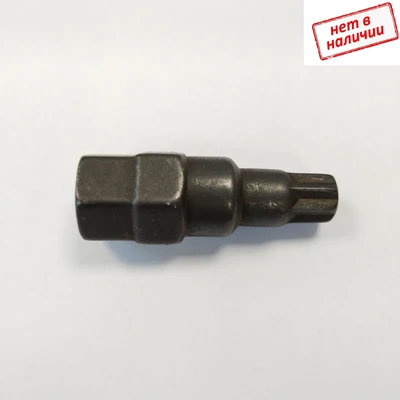 Ключ внутренний, 8-лучевая звезда, черный