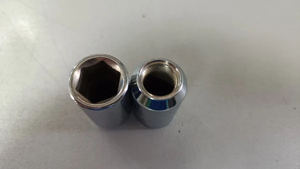 Гайка 14х1,25х37мм внутренний шестигранник конус арт. 98-0221