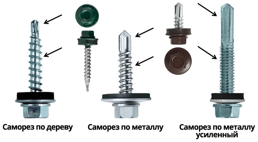 Как выбрать кровельный саморез!!!!